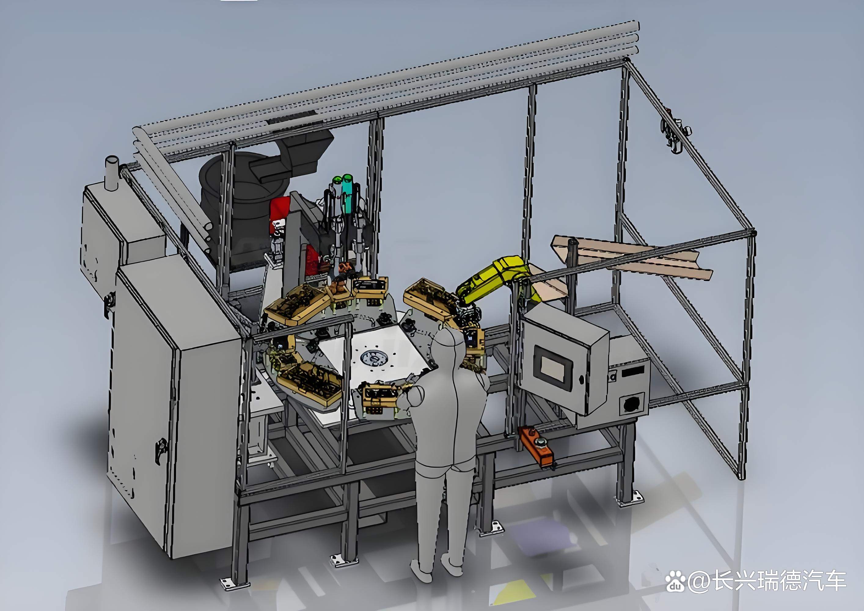 蘇州瑞德汽車三維數字化孿生工廠與自動化技術改造 3D打印服務的創新開發